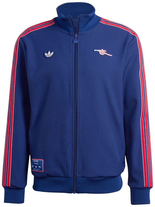 アディダス メンズ ジャケット・ブルゾン アウター adidas Men's Arsenal 2024-25 Blue Terrace Icon Jacketの通販は