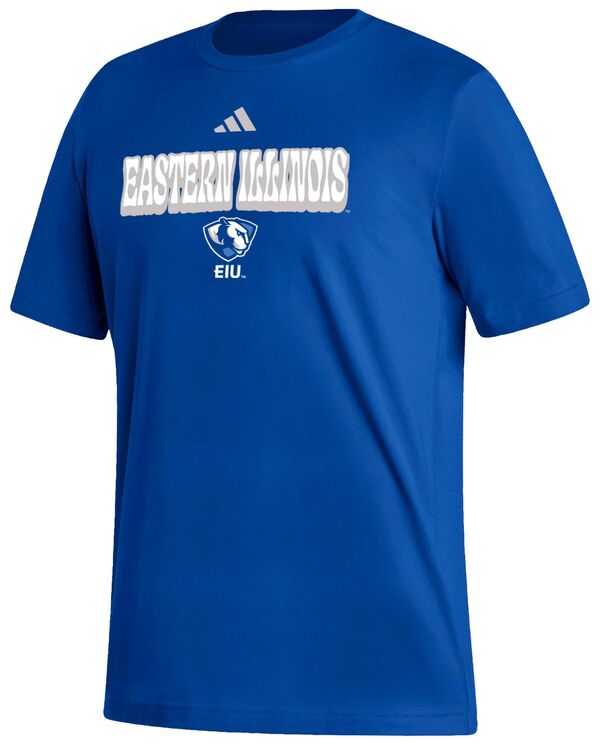 アディダス メンズ Tシャツ トップス adidas Men's Eastern Illinois Panthers Royal Fresh T-Shirtの通販は
