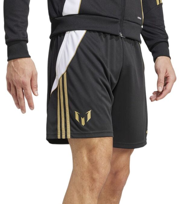 アディダス メンズ ハーフパンツ・ショーツ ボトムス adidas Men's Messi Training 1/4 Shorts Blackの通販は