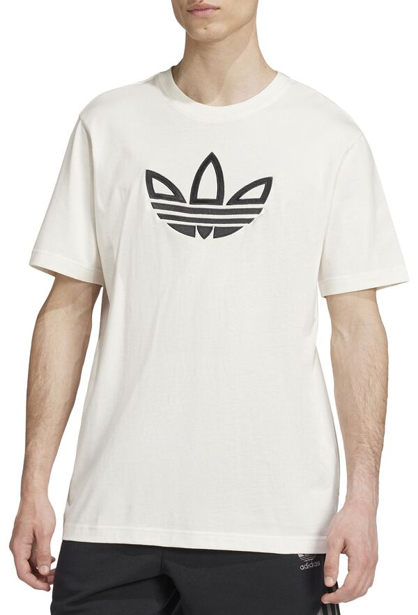 アディダス メンズ Tシャツ トップス adidas Men's Firebird Outline Lifestyle T-Shirt Cloud Whiteの通販は