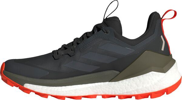 アディダス メンズ スニーカー シューズ Adidas Men's Terrex Free Hiker 2.0 Low Hiking Boot Carbon/Grey