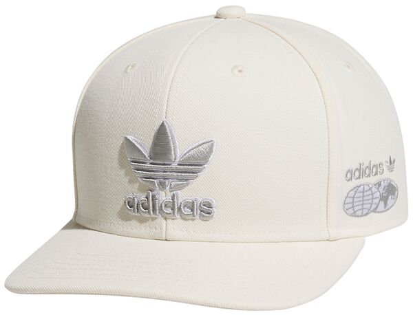 アディダス メンズ 帽子 アクセサリー adidas Men's Modern 2.0 Structured Hat Wonder Wht/Stone Gry/Whtの通販は
