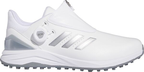 アディダス メンズ スニーカー シューズ adidas Men's Solarmotion BOA Golf Shoes White/Silver/Blue