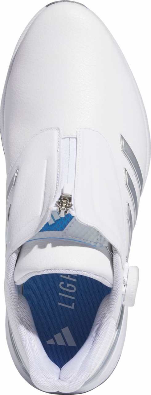 アディダス メンズ スニーカー シューズ adidas Men's Solarmotion BOA Golf Shoes White/Silver/Blue