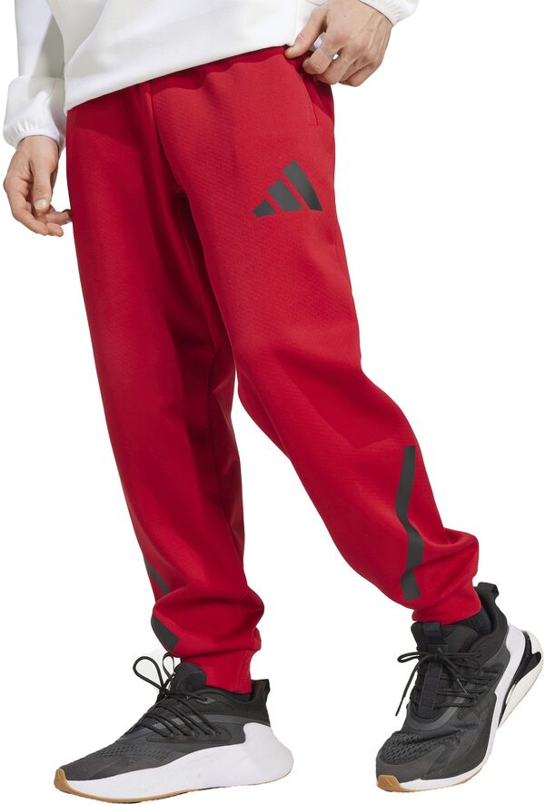 アディダス メンズ カジュアルパンツ ボトムス adidas Men's Z.N.E. Track Pants Team Power Redの通販は