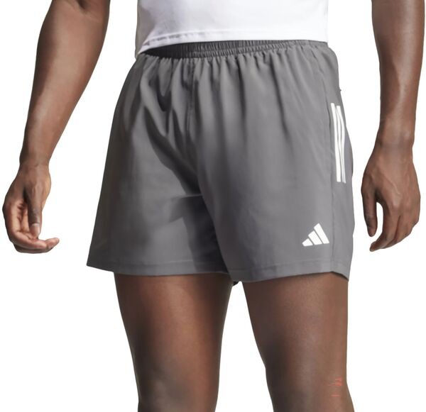 アディダス メンズ ハーフパンツ・ショーツ ボトムス adidas Men's Own The Run 5'' Shorts Grey Six