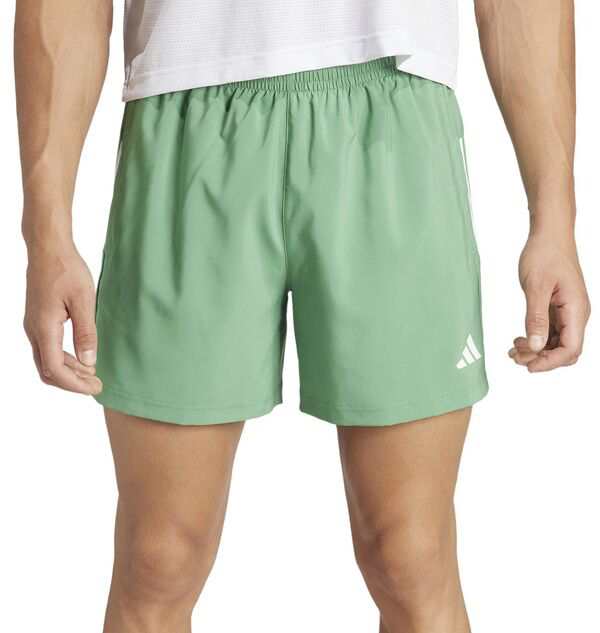 アディダス メンズ ハーフパンツ・ショーツ ボトムス adidas Men's Own The Run 5'' Shorts Preloved Green