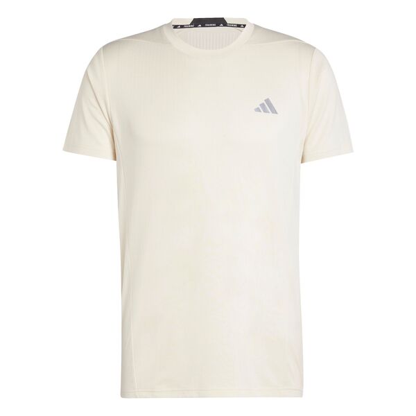 アディダス メンズ Tシャツ トップス adidas Men's Designed for Training HIIT HEAT.RDY Short Sleeve T-Shirt Chalk Whiteの通販は