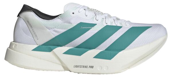 アディダス レディース スニーカー シューズ adidas Women's Adizero Adios Pro 4 Running Shoes White/Teal