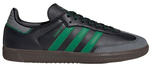 アディダス レディース スニーカー シューズ adidas Women's Samba OG Shoes Black/Green