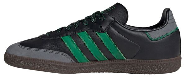 アディダス レディース スニーカー シューズ adidas Women's Samba OG Shoes Black/Green