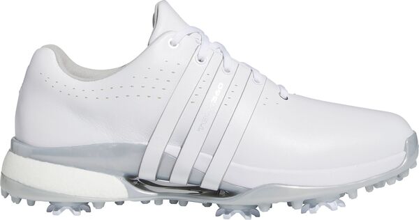 アディダス レディース スニーカー シューズ Adidas Women's Tour 360 Boost Golf Shoes White/White/Silverの通販は
