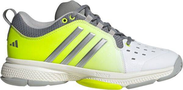 アディダス レディース スニーカー シューズ adidas Women's Court Pickleball Shoes White/Silver/Yellow