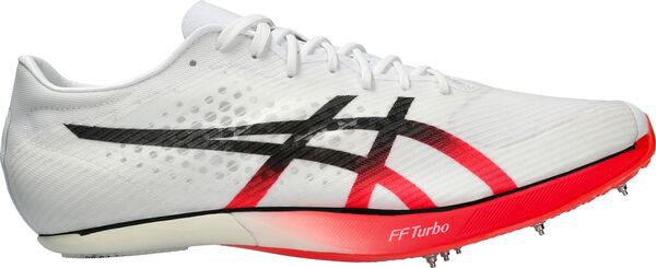 アシックス メンズ スニーカー シューズ ASICS Metaspeed SP Track and Field Shoes White/Black