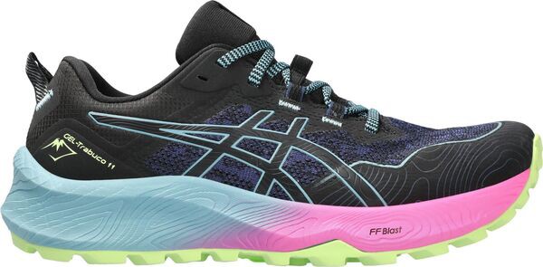 アシックス レディース スニーカー シューズ ASICS Women's Gel-Trabuco 11 Trail Running Shoes Black/Blue