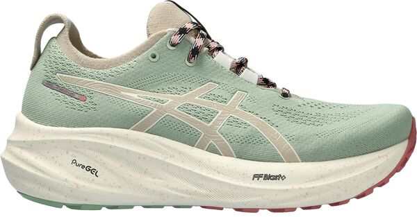 アシックス レディース スニーカー シューズ ASICS Women's GEL-Nimbus 26 TR Running Shoes Blue/Green