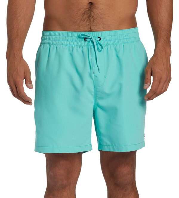 ビラボン メンズ ハーフパンツ・ショーツ ボトムス Billabong Men's All Day Layback 16 in. Elastic Waist Short Poolside