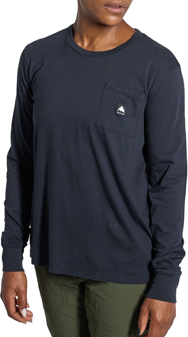 バートン レディース Tシャツ トップス Burton Women's Colfax Long Sleeve T-Shirt True Blackの通販は