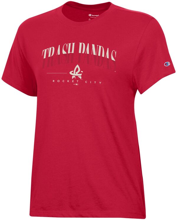 チャンピオン レディース Tシャツ トップス Champion Women's Rocket City Trash Pandas Red Core T-Shirtの通販は