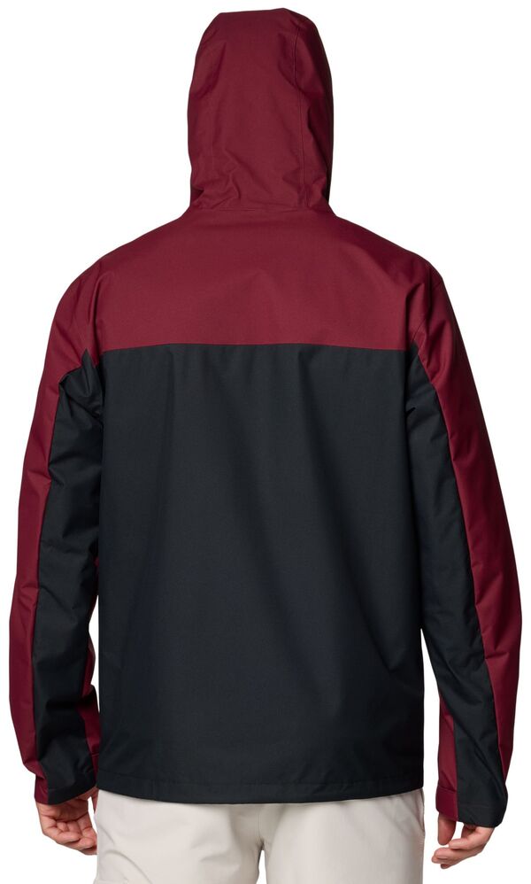 コロンビア メンズ ジャケット・ブルゾン アウター Columbia Men's Virginia Tech Hokies Maroon/Black Color Block Field Bound Jacketの通販は