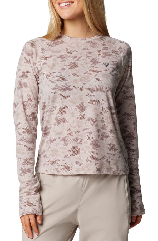 コロンビア レディース シャツ トップス Columbia Women's PFG Uncharted Long Sleeve Shirt Crushed Clay Unchrtd Wtrsの通販は 17,980円