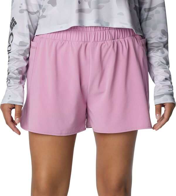 コロンビア レディース ハーフパンツ・ショーツ ボトムス Columbia Women's PFG Tidal Light Lined Shorts Minuet/Tiki Pink