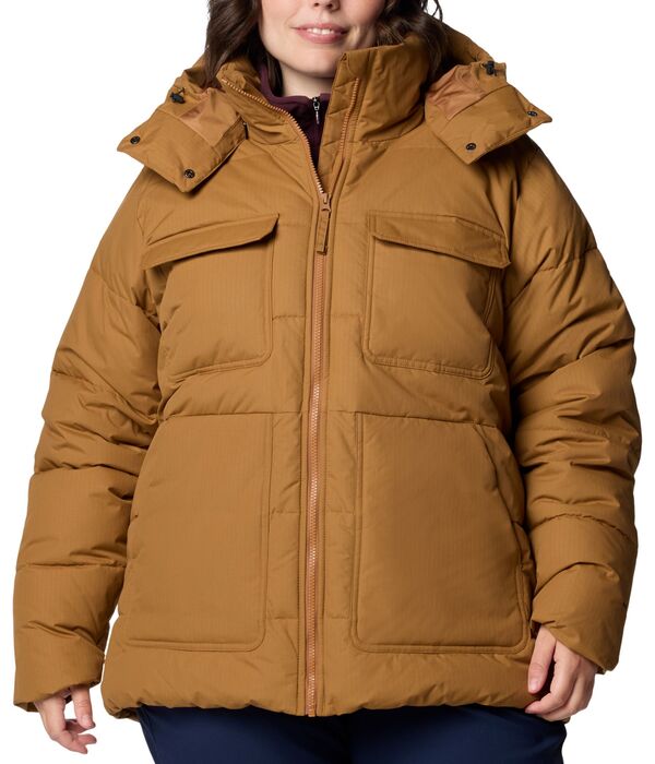 コロンビア レディース ジャケット・ブルゾン アウター Columbia Women's Longhorn Ridge Insulated Jacket Camel brown