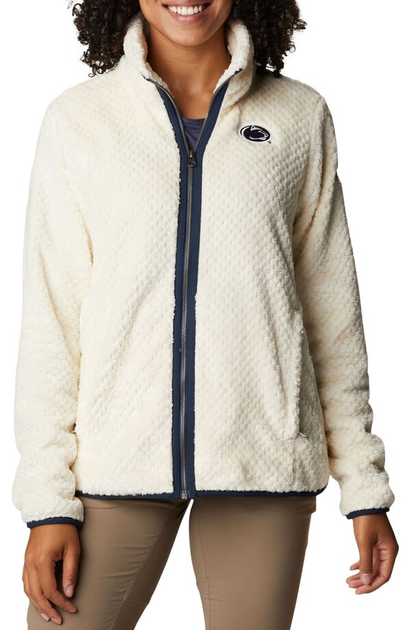 コロンビア レディース ジャケット・ブルゾン アウター Columbia Women's Penn State Nittany Lions Chalk Fire Side Full-Zip Jacketの通販は