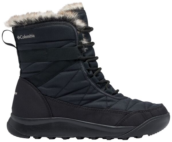 コロンビア レディース ブーツ・レインブーツ シューズ Columbia Women's Minx Shorty IV Boots Black/Titanium