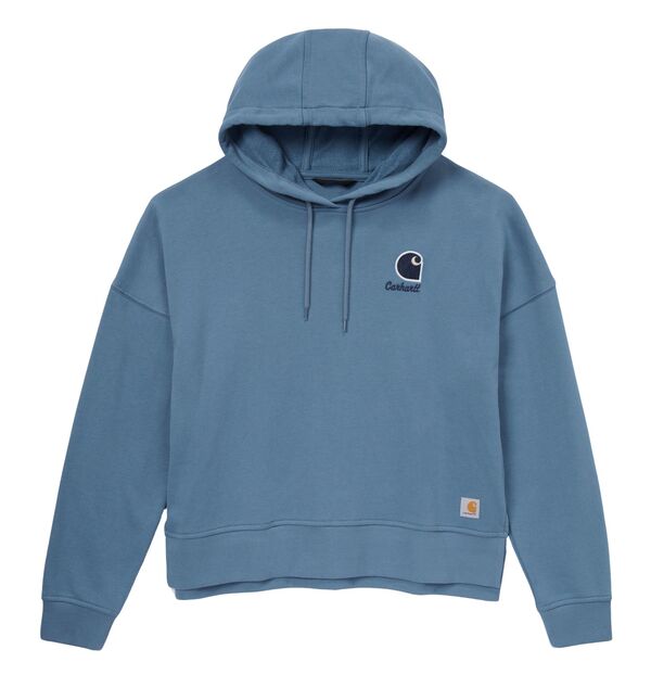 カーハート レディース パーカー・スウェット アウター Carhartt Women's French Terry Midweight Hoodie Thundercloudの通販は