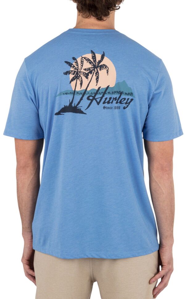 ハーレー メンズ Tシャツ トップス Hurley Men's Paradise Short Sleeve T-Shirt Aquifer Heatherの通販は 7,860円