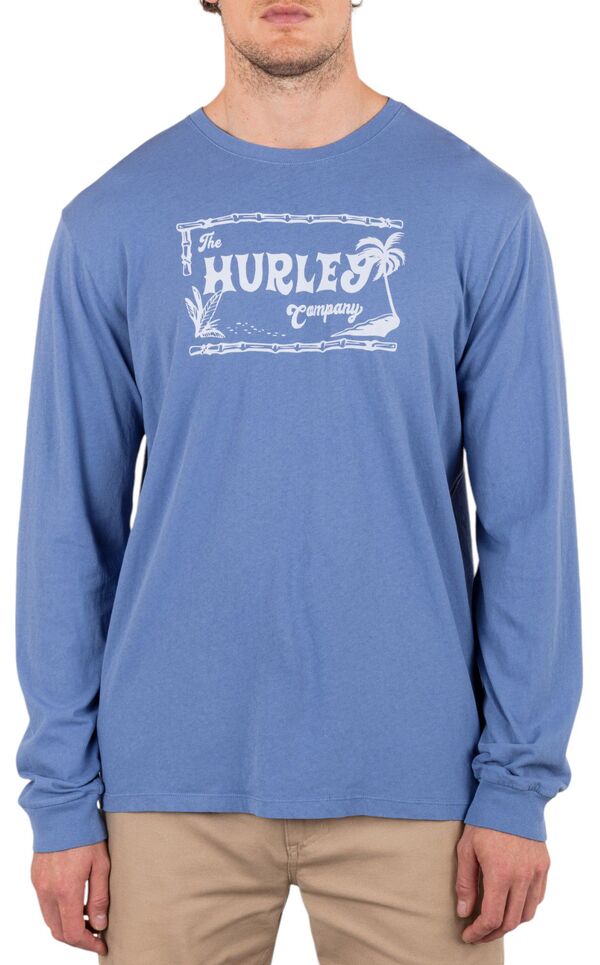 ハーレー メンズ Tシャツ トップス Hurley Men's Everyday Naturals Long Sleeve T-Shirt Shorelineの通販は 10,765円