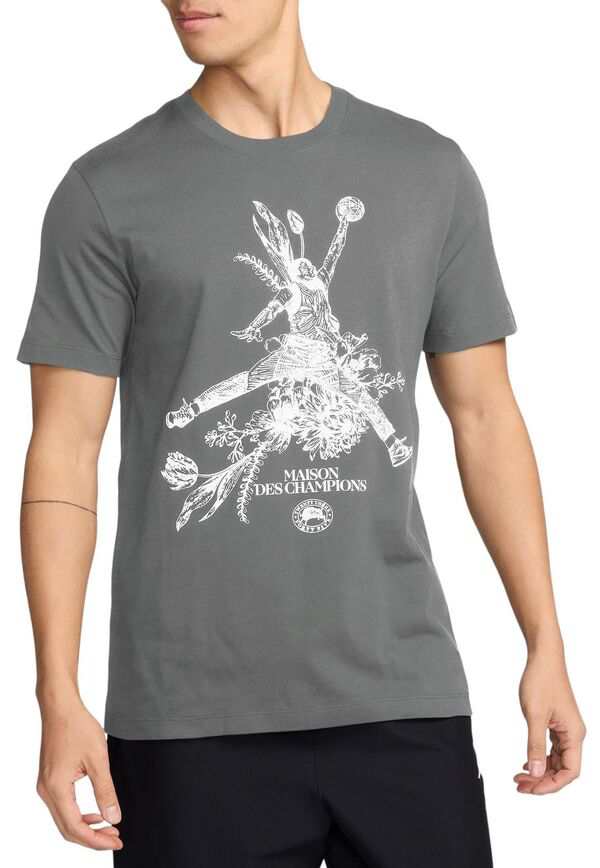 ジョーダン メンズ Tシャツ トップス Jordan Men's Dri-FIT Sport Jumpman Graphic T-Shirt Particle Greyの通販はTシャツ