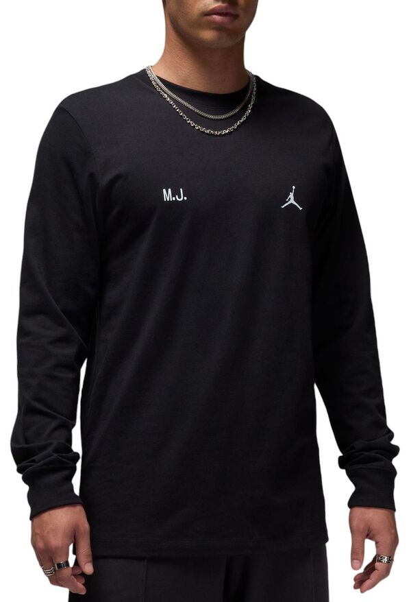 ジョーダン メンズ Tシャツ トップス Jordan Men's Never Say Never Long Sleeve T-Shirt Blackの通販は