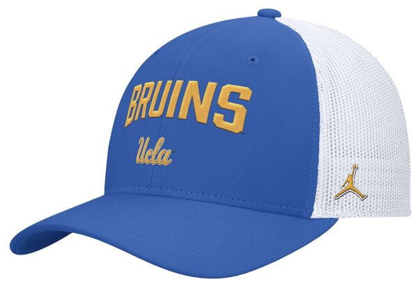 ジョーダン メンズ 帽子 アクセサリー Jordan Men's UCLA Bruins True Blue Rise Adjustable Trucker Hatの通販は