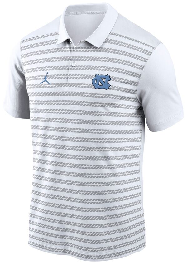 ジョーダン メンズ ポロシャツ トップス Nike Men's North Carolina Tar Heels White Dri-FIT Victory Poloの通販は