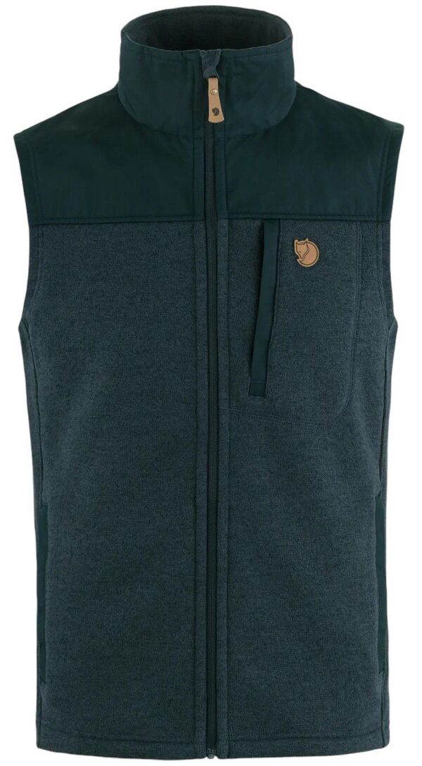 フェールラーベン メンズ パーカー・スウェット アウター FJALLRAVEN Men's Buck Fleece Vest Dark Navy 41,800円