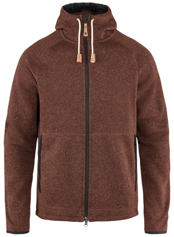 フェールラーベン メンズ パーカー・スウェット アウター Fjallraven Men's Ovik Fleece Hoodie Autumn Leafの通販は 24,360円