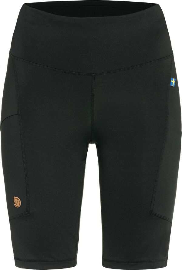 フェールラーベン レディース カジュアルパンツ ボトムス Fjallraven Women's Abisko Short Tights Black