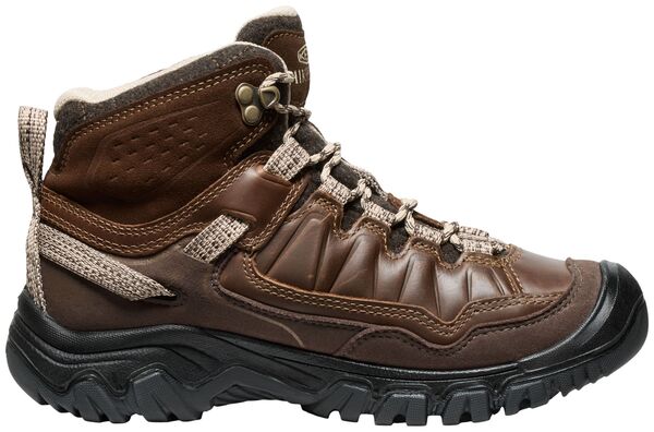 キーン レディース ブーツ・レインブーツ シューズ KEEN Women's Targhee IV Mid Waterproof Hiking Boots Dark Earth ブーティー