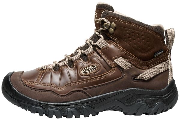 キーン レディース ブーツ・レインブーツ シューズ KEEN Women's Targhee IV Mid Waterproof Hiking Boots Dark Earth ブーティー