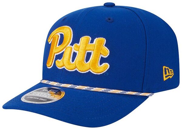 ニューエラ メンズ 帽子 アクセサリー New Era Adult Pitt Panthers Royal Multi - Rope 970 Adjustable Stretch-Snap Hat