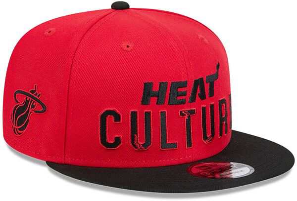 ニューエラ メンズ 帽子 アクセサリー New Era Adult 2024-25 City Edition Miami Heat 9Fifty Adjustable Hatその他帽子