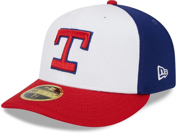 ニューエラ レディース 帽子 アクセサリー New Era Adult Texas Rangers Batting Practice Low Profile 59Fifty Fitted Hatの通販は