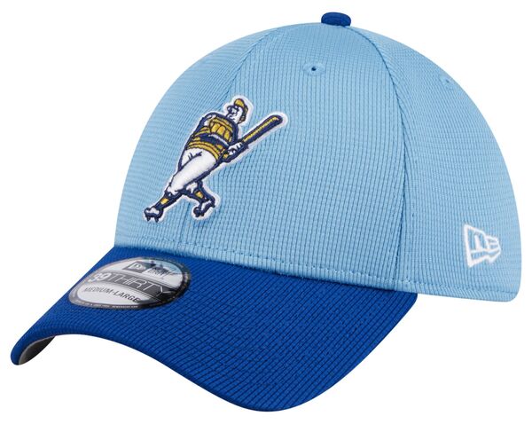 ニューエラ レディース 帽子 アクセサリー New Era Adult Milwaukee Brewers Batting Practice 39Thirty Stretch Fit Hatの通販は 12,980円