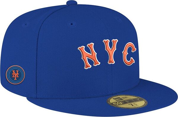 ニューエラ レディース 帽子 アクセサリー New Era Adult New York Mets 2024 City Connect 59Fifty Fitted Hat 10,426円