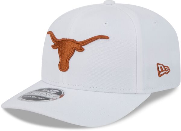 ニューエラ レディース 帽子 アクセサリー New Era Adult Texas Longhorns White 970 Adjustable Stretch-Snap Hatの通販は 12,480円