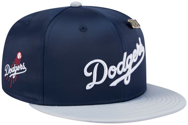 ニューエラ メンズ 帽子 アクセサリー New Era Adult Los Angeles Dodgers Royal Satin 59Fifty Fitted Hat