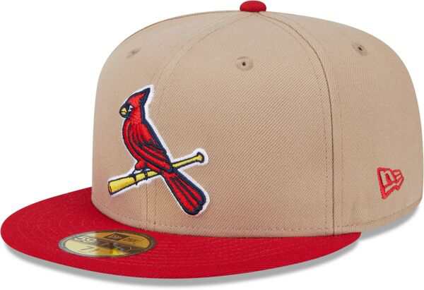 ニューエラ レディース 帽子 アクセサリー New Era St. Louis Cardinals Brown Evergreen Alternate 59Fifty Fitted Hatの通販は