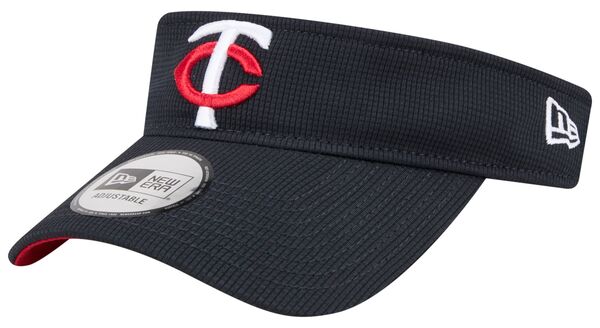 ニューエラ メンズ 帽子 アクセサリー New Era Adult Minnesota Twins Navy Game Day Adjustable Visorの通販は 5,480円